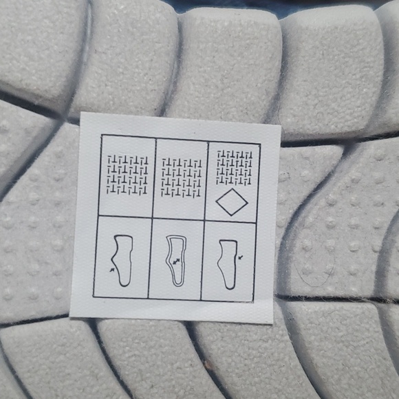 NIB BOBS from Skechers Women's 7.5 Blue Memory Foam Espadrille Wedge Slip On - Picture 8 of 12